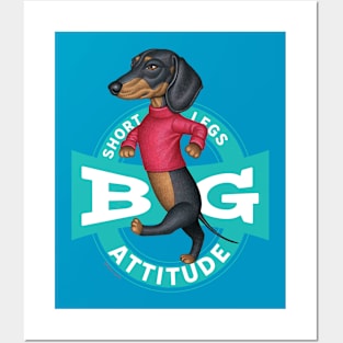 Short Legs Big Attitude Posters and Art